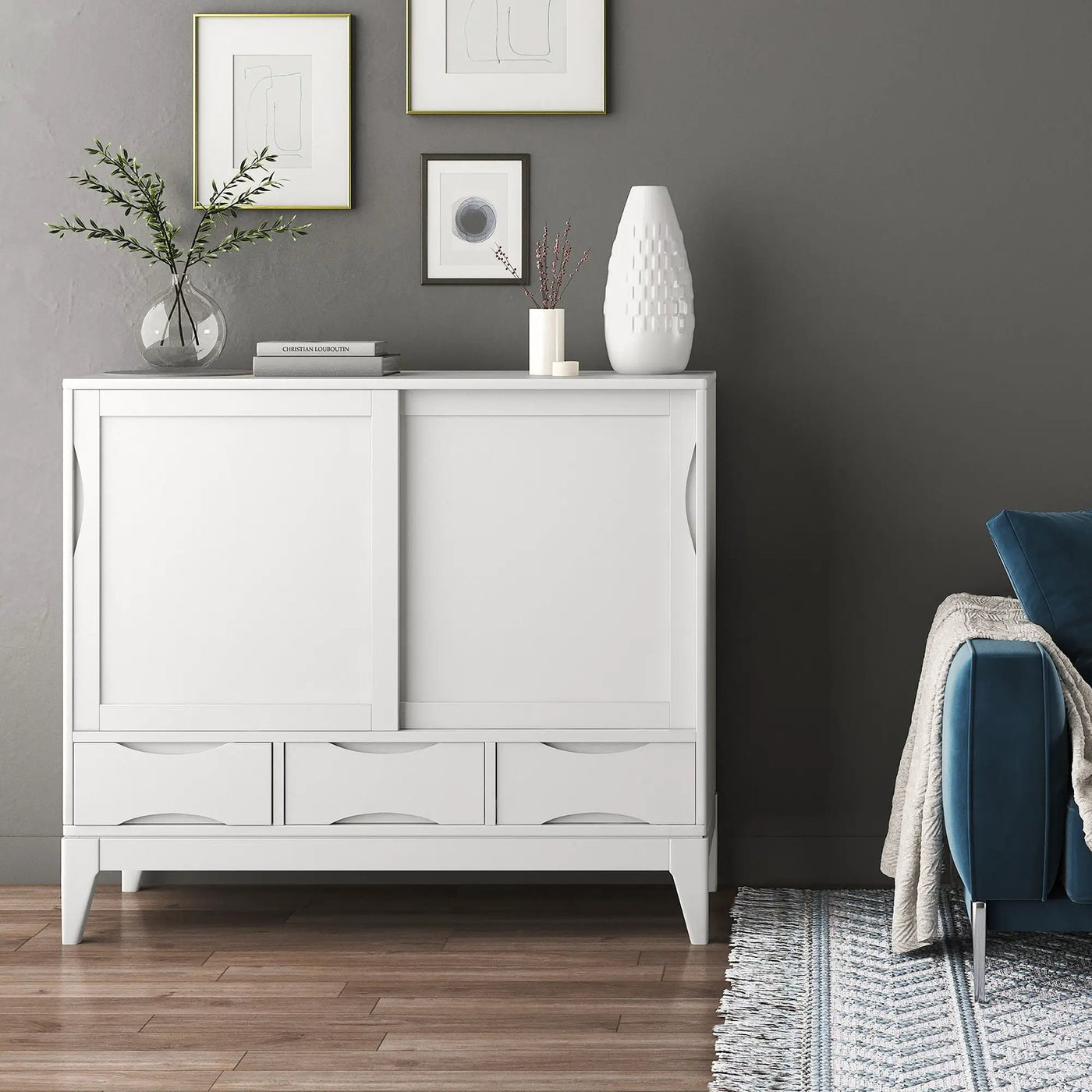Harper - Handcrafted Medium Storage Cabinet by HouseOfZazla