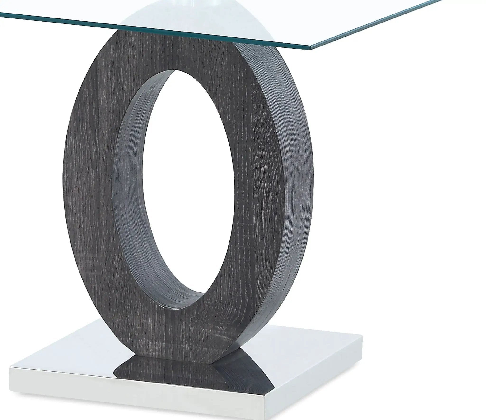 Tracker - End Table - Brown White by Unique Piece Furniture