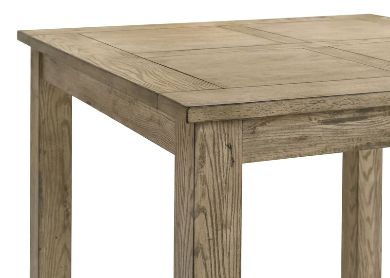 Cardova Square Counter Height Dining Table Vineyard Oak by Unique Piece Furniture