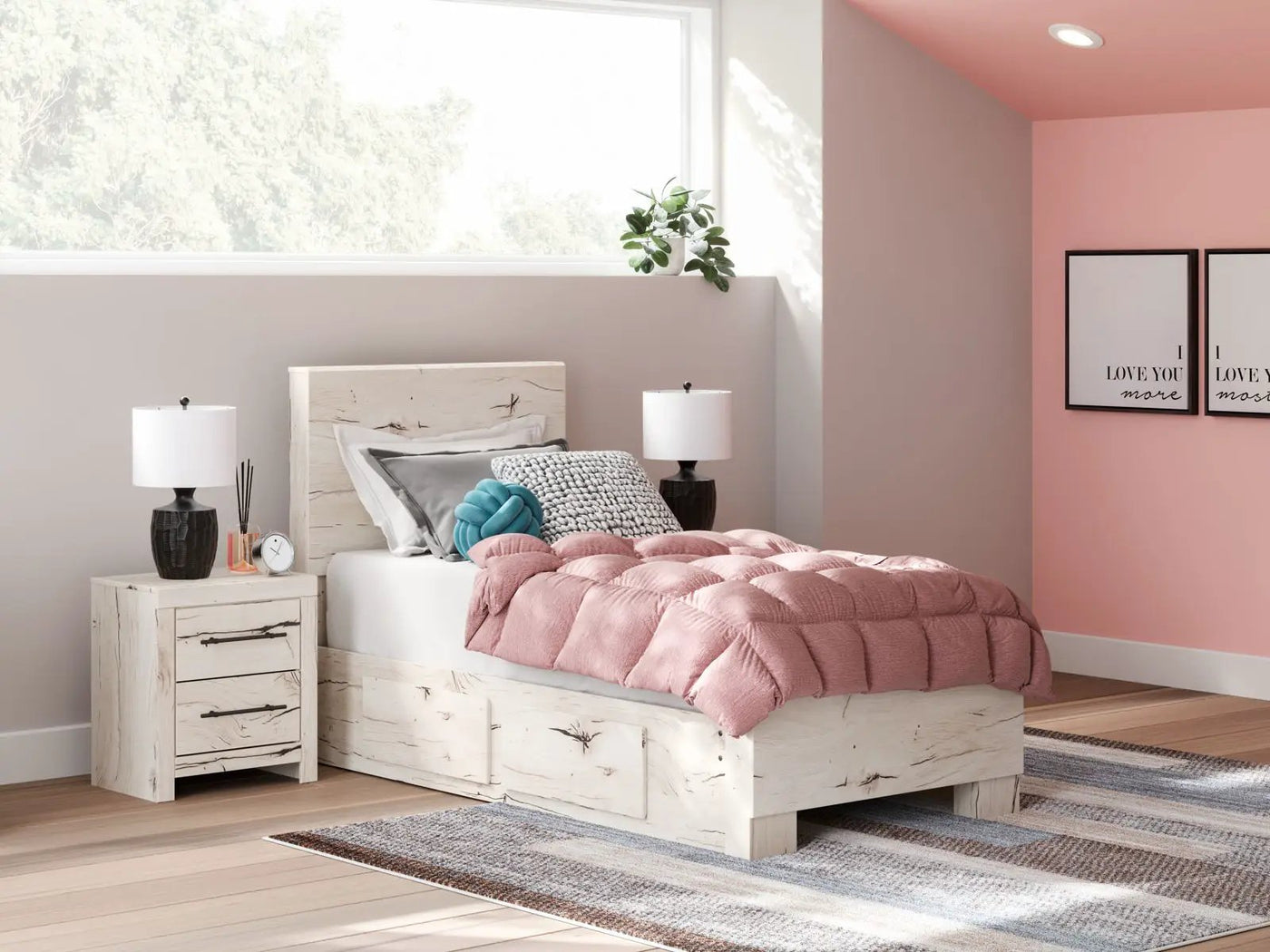 Lawroy - Panel Bed With Storage by Unique Piece Furniture