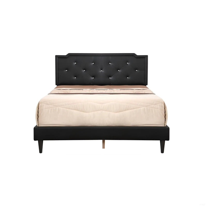 Button Tufted Bed Charming For Cozy Spaces by Unique Piece Furniture