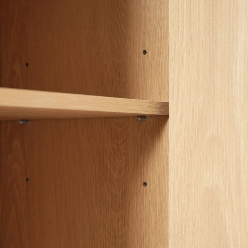 Tall Bathroom Cabinet With 1 Door, 3 Drawers, Open Storage - Wood by HouseOfZazla
