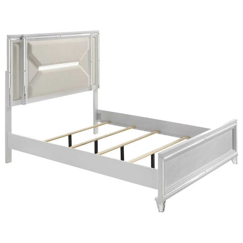 Marmore 4-piece Queen Bedroom Set White by Unique Piece Furniture
