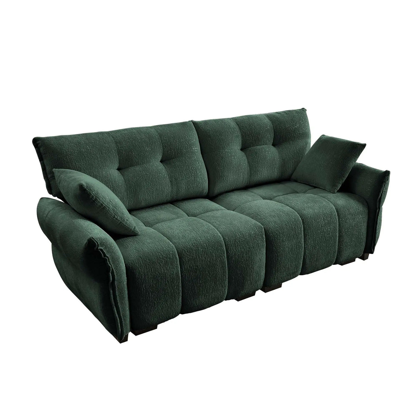 Modern Sofa & Pillows, Textured Cover, High Rebound Cushions by Unique Piece Furniture