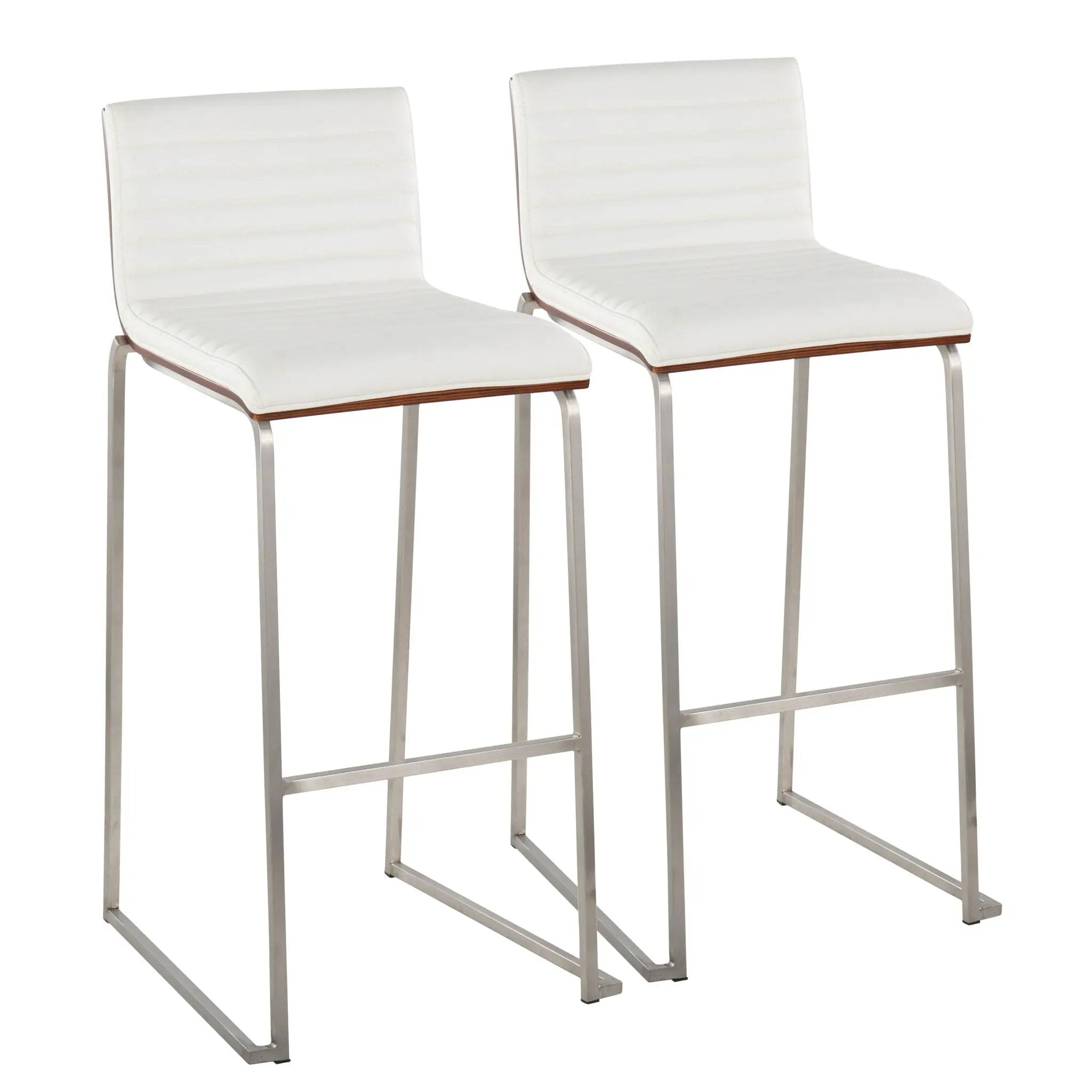 Mason Mara - Contemporary Fixed Height Barstool (Set of 2) by Unique Piece Furniture