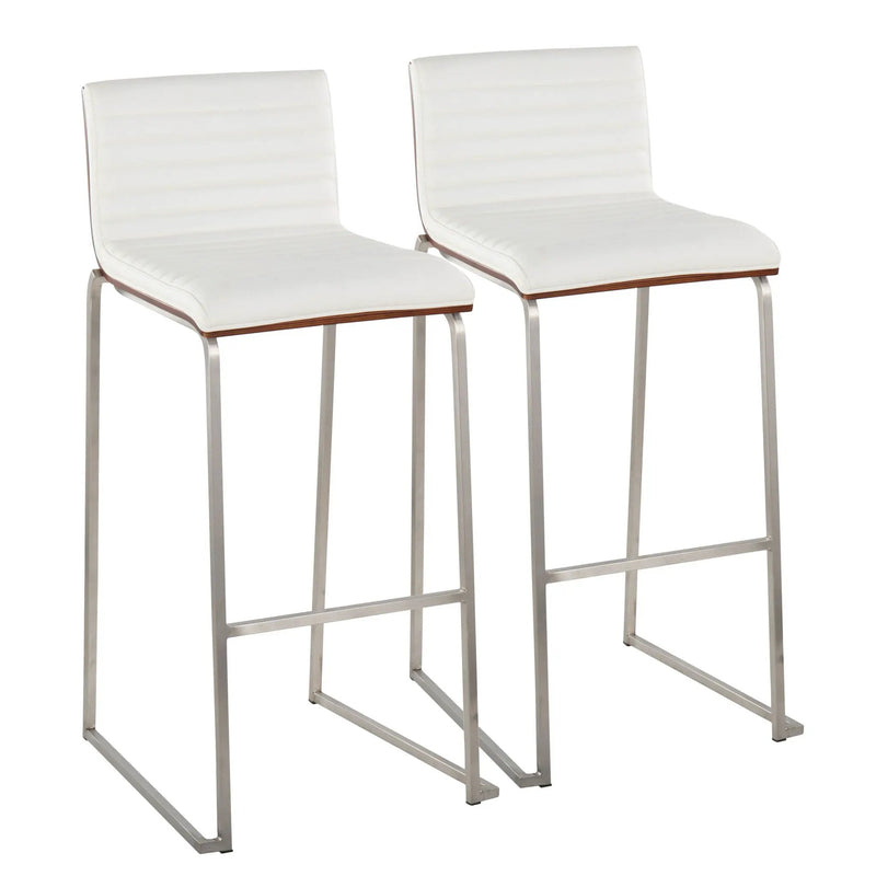 Mason Mara - Contemporary Fixed Height Barstool (Set of 2) by Unique Piece Furniture