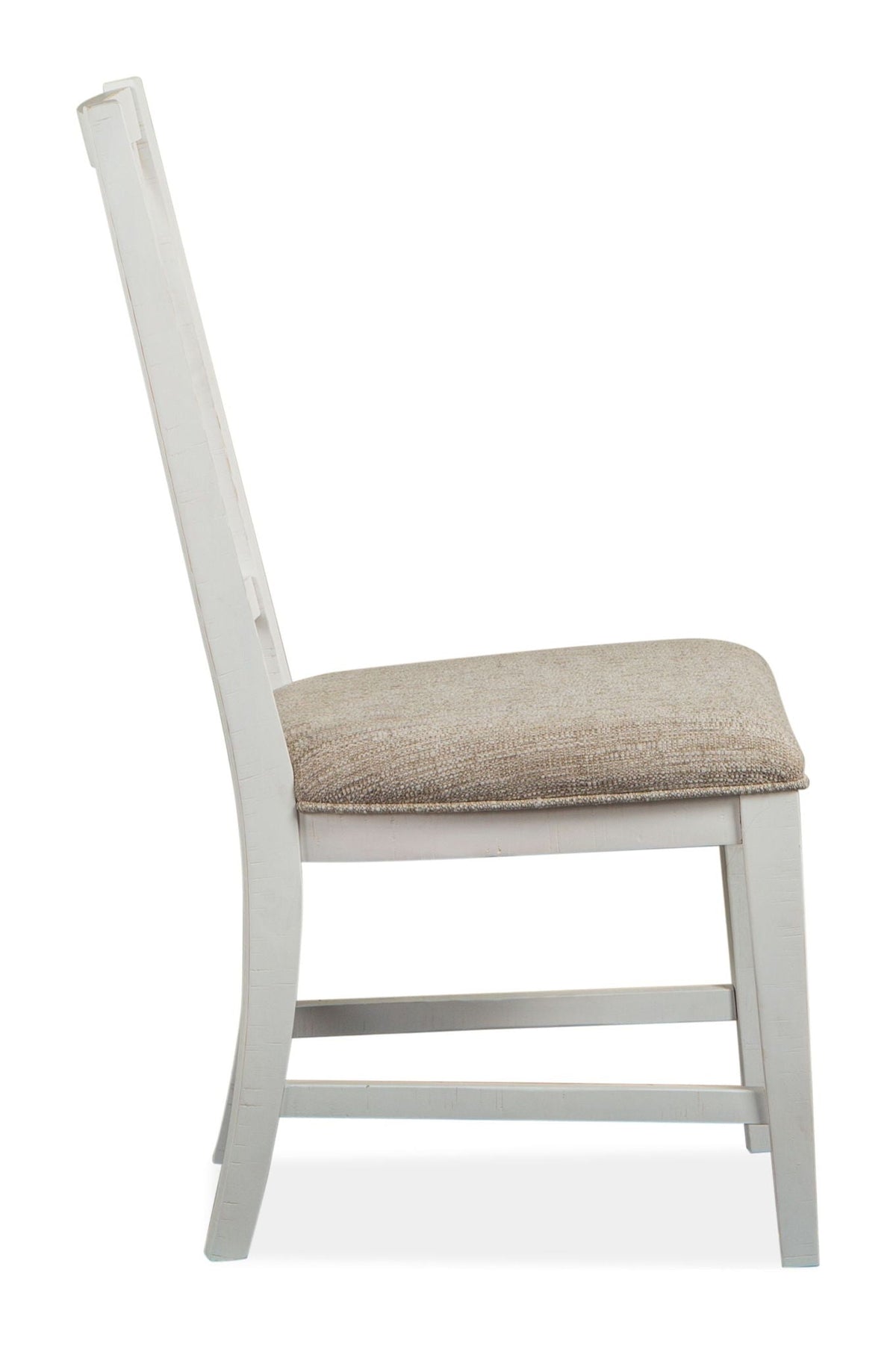 Heron Cove - Dining Side Chair With Upholstered Seat (Set of 2) - Chalk White, photo 7 of 7