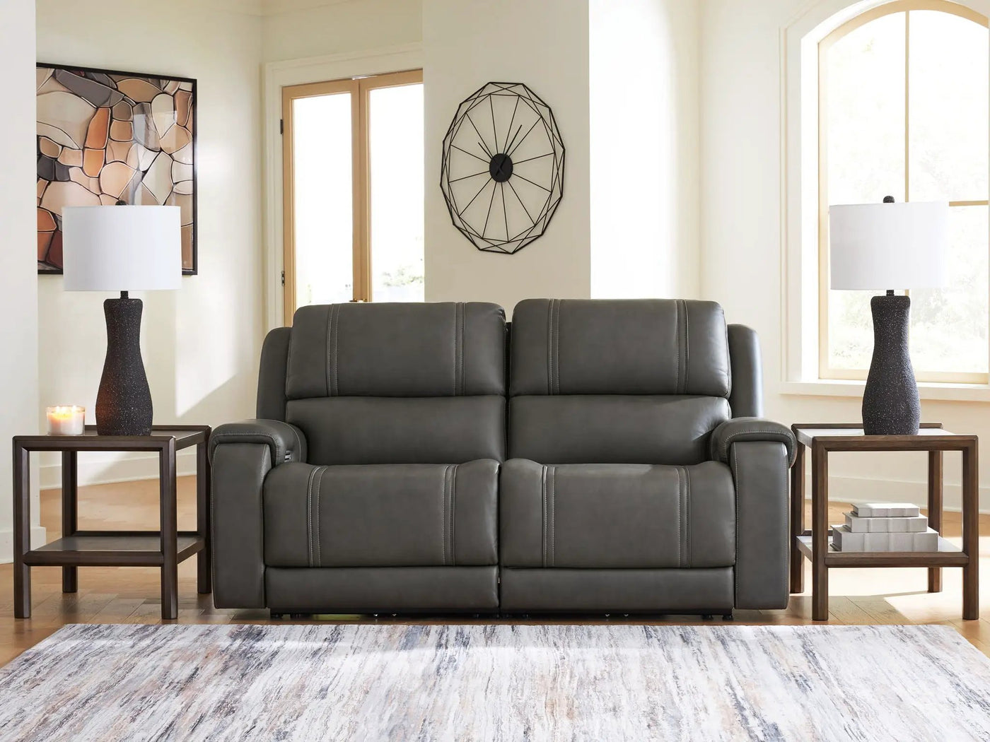 5Z - Pittson - Power Reclining Sectional by Unique Piece Furniture