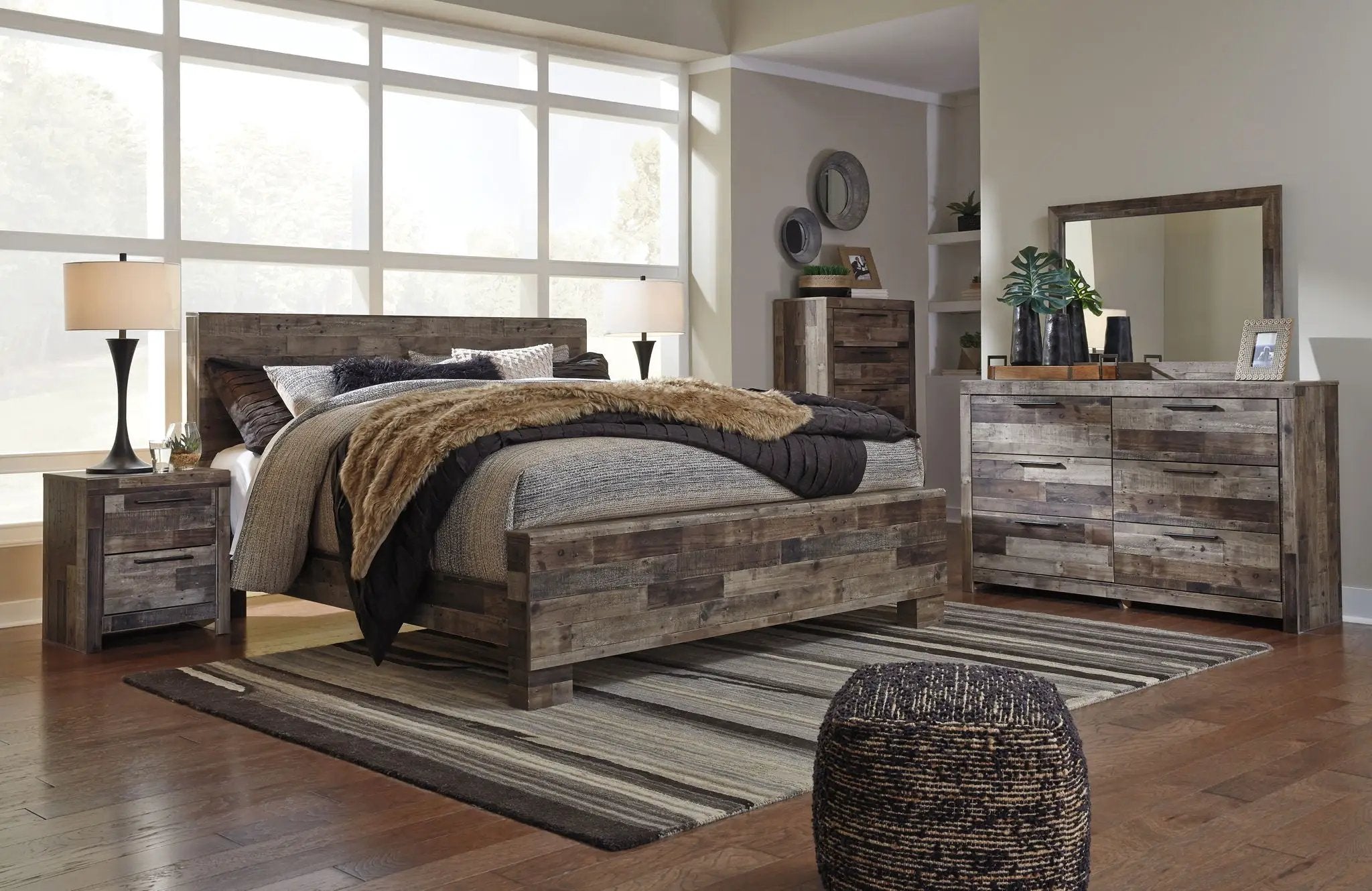 Derekson - Panel Bed by Unique Piece Furniture