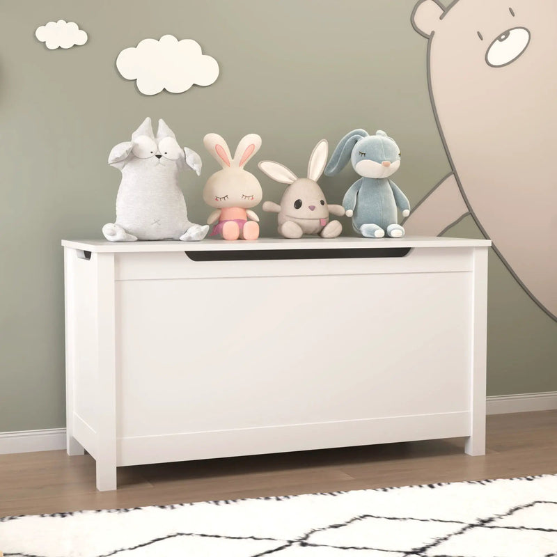 Toy Box Storage With Safety Hinged Lid by Unique Piece Furniture