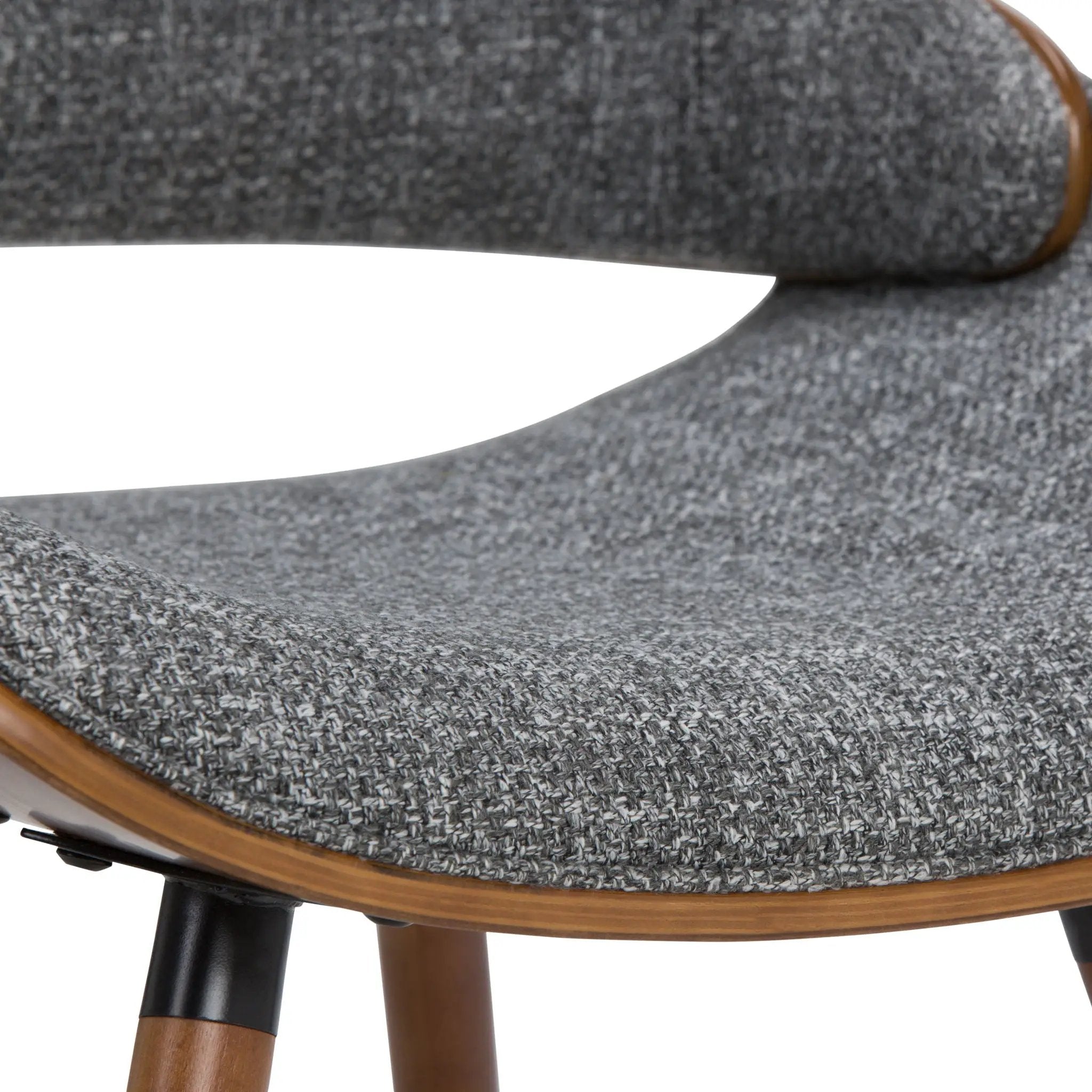 Malden - Bentwood Upholstered Dining Chair With Wood Back by Unique Piece Furniture