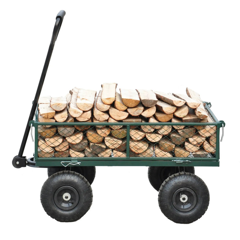 Wagon Cart Garden Cart Trucks in Green by HouseOfZazla
