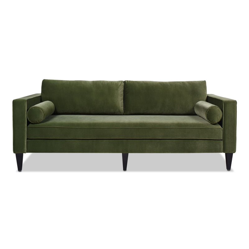 Nicholi - Mid-Century Modern Sofa - Olive Green by HouseOfZazla