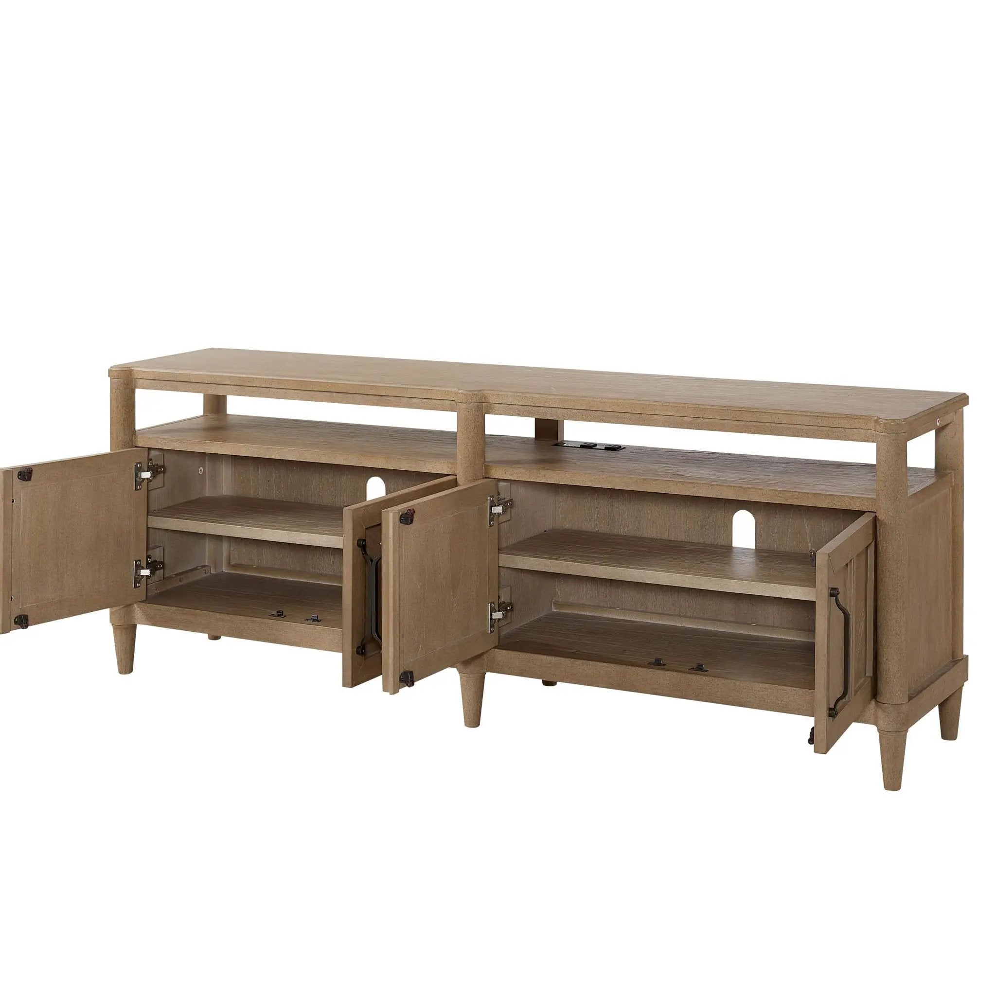 Entertainment Console With Storage - Sand by Unique Piece Furniture