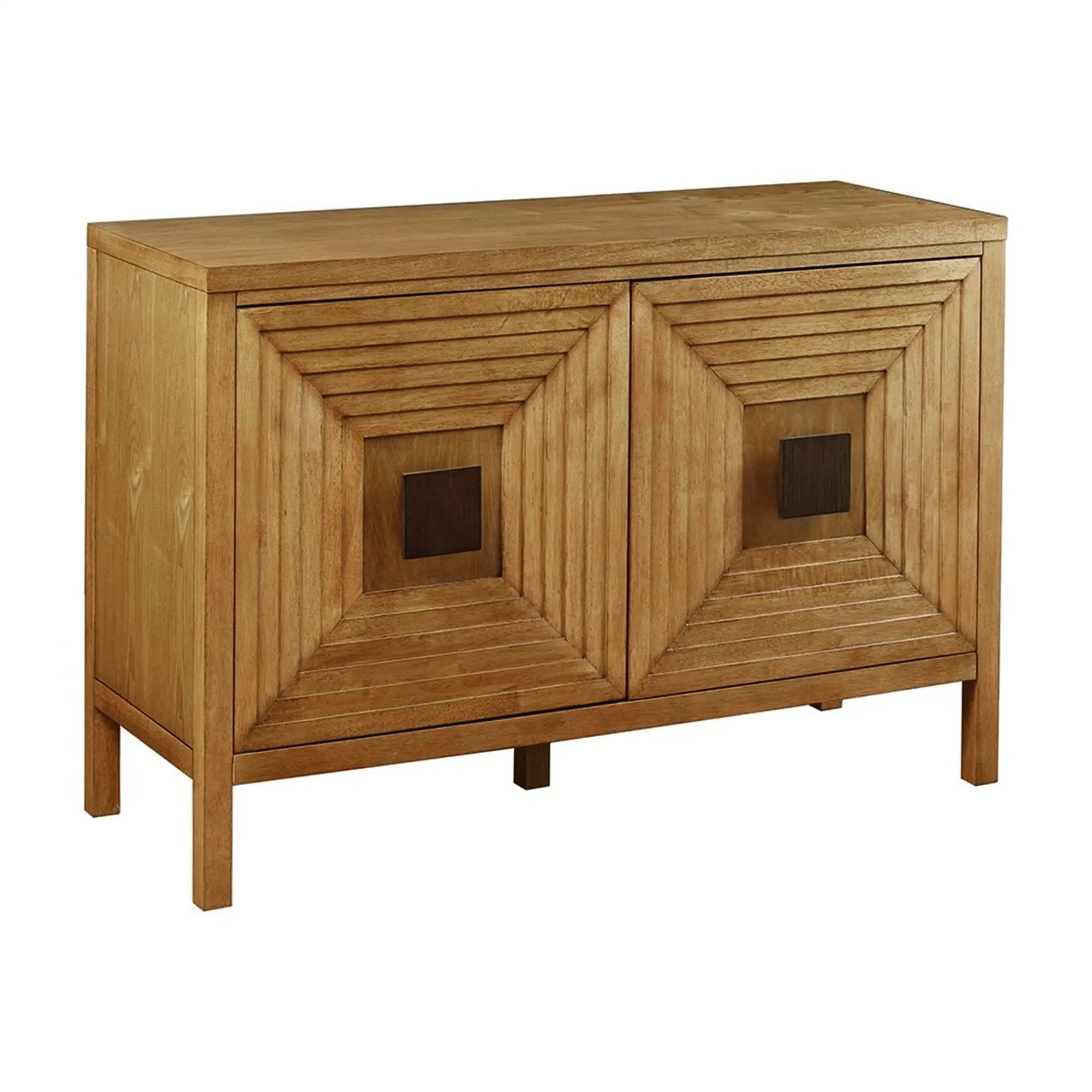 Accent Cabinet With Adjustable Shelves - Natural by HouseOfZazla
