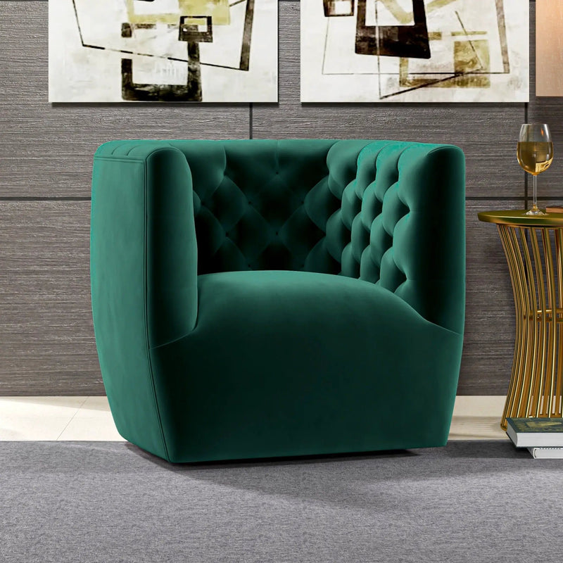 Delaney - Ergonomic Design Swivel Chair by HouseOfZazla