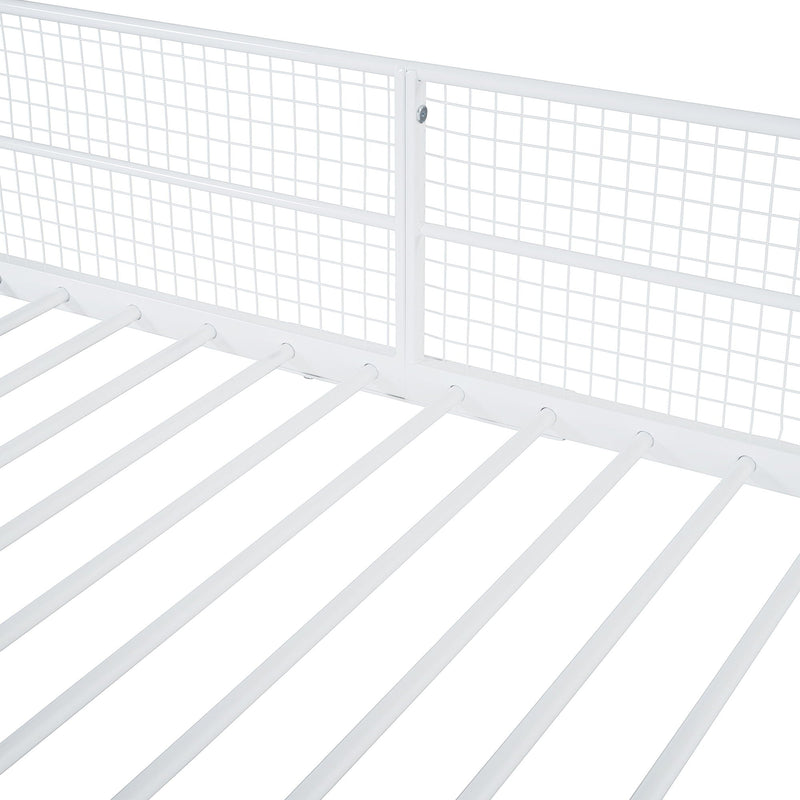 Bunk Bed With 5 Tier Shelves by HouseOfZazla