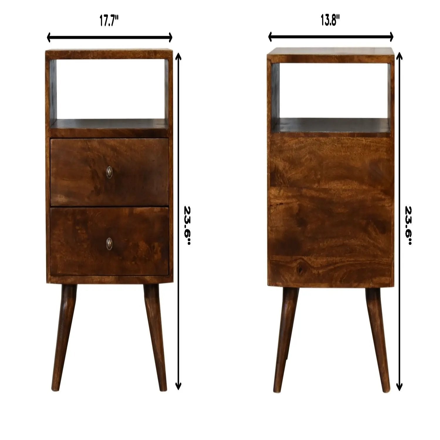 Nightstand - Brown by HouseOfZazla
