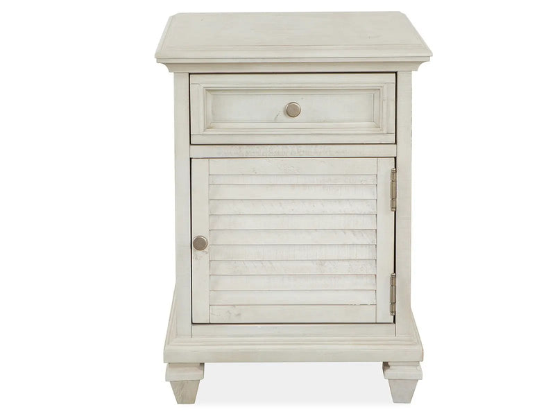 Newport - Chairside End Table - Alabaster by Unique Piece Furniture
