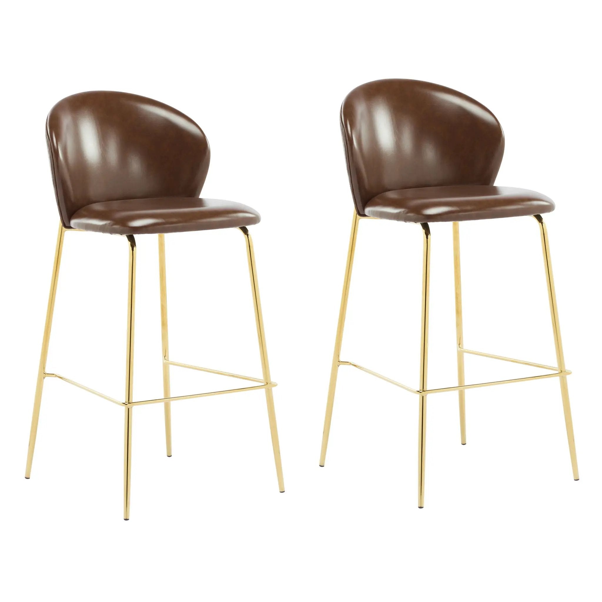 Kira - Upholstered Bar Stool (Set of 2) by HouseOfZazla