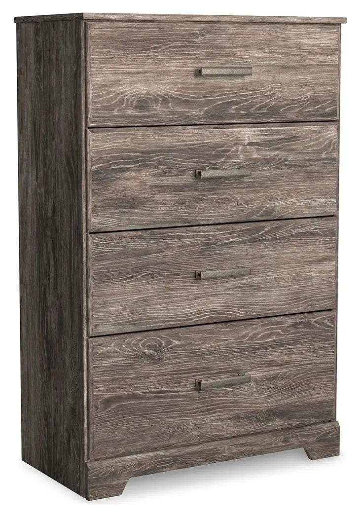 Ralinksi - Four Drawer Chest - Gray by Unique Piece Furniture