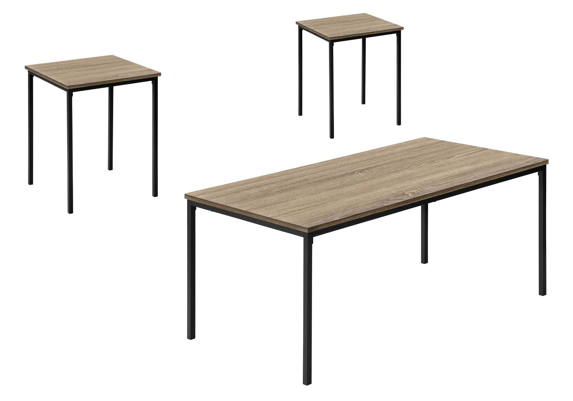 Table Set, Coffee, End, Contemporary, Modern (Set of 3) by Unique Piece Furniture