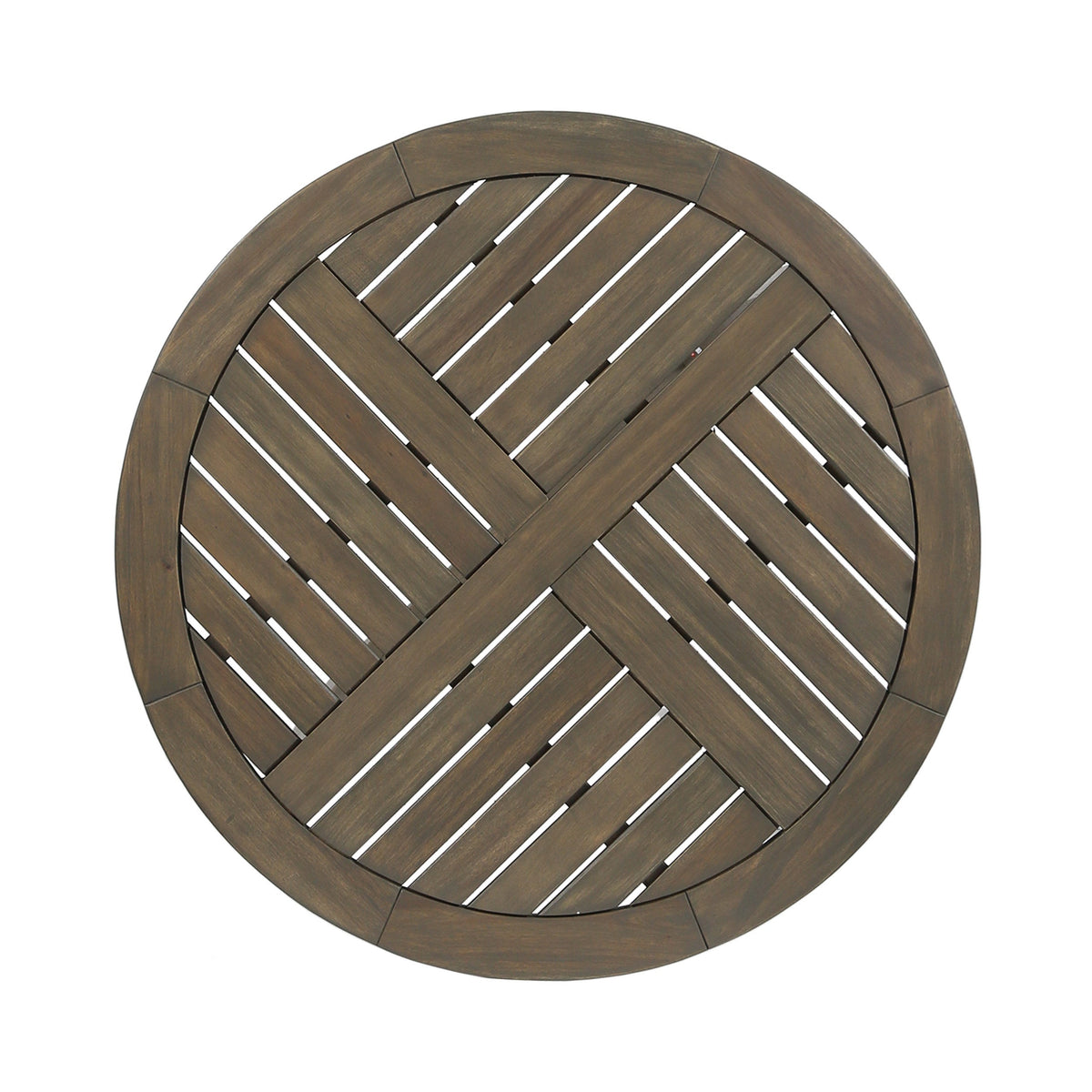 Hermosa 27.5'' Circular Wood Table, photo 8 of 10