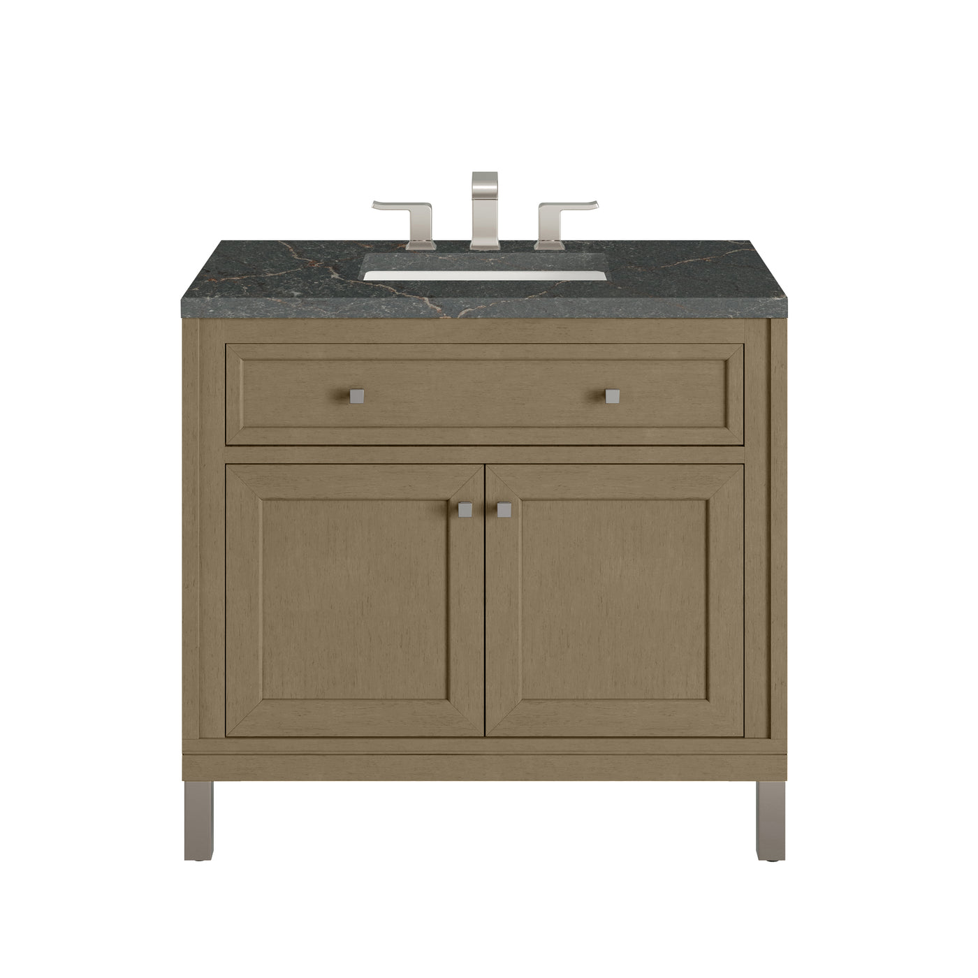 James Martin Chicago 36" Single Bathroom Vanity, Walnut Whisper by James Martin