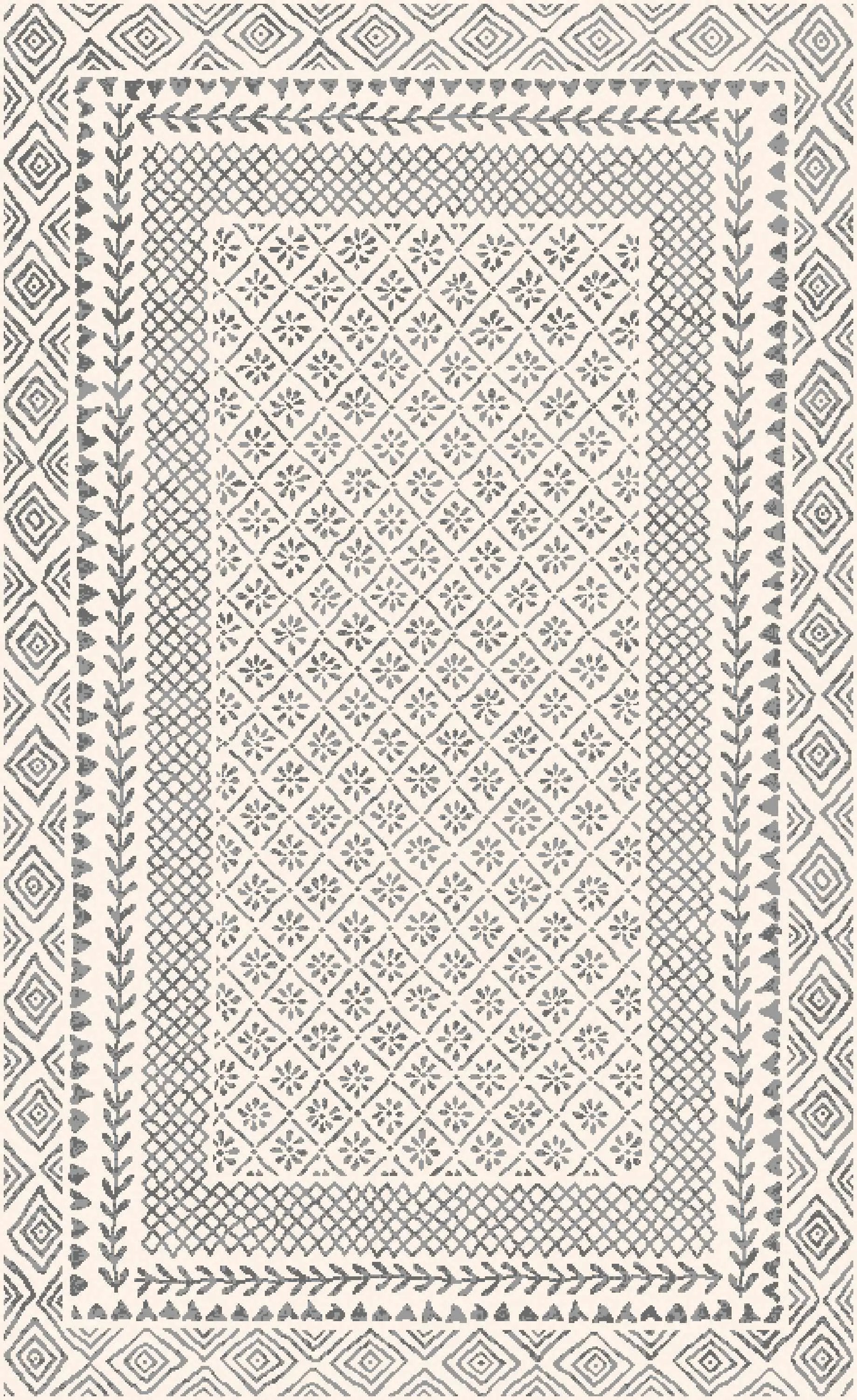 Burdette Soft Neutral Rug by Hauteloom
