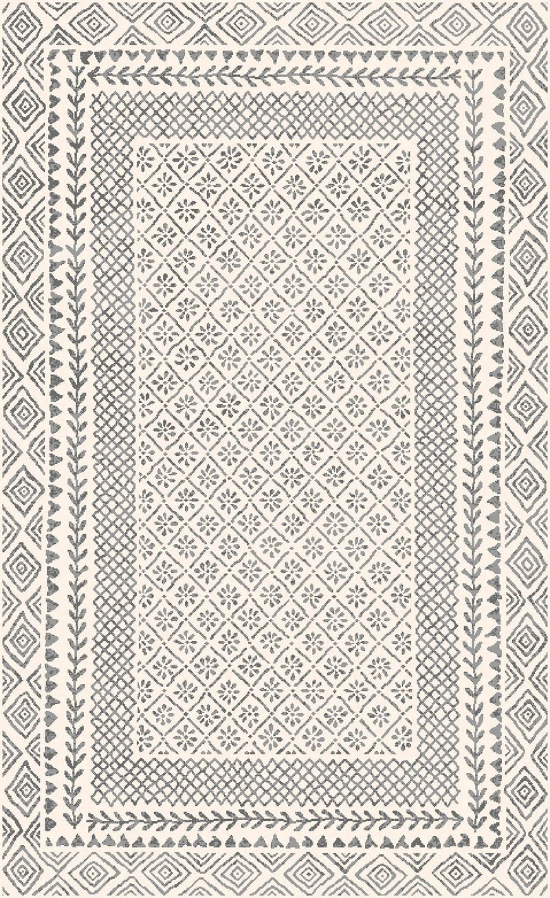 Burdette Soft Neutral Rug by Hauteloom