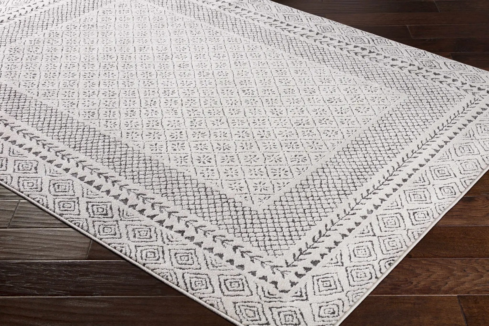 Burdette Soft Neutral Rug by Hauteloom