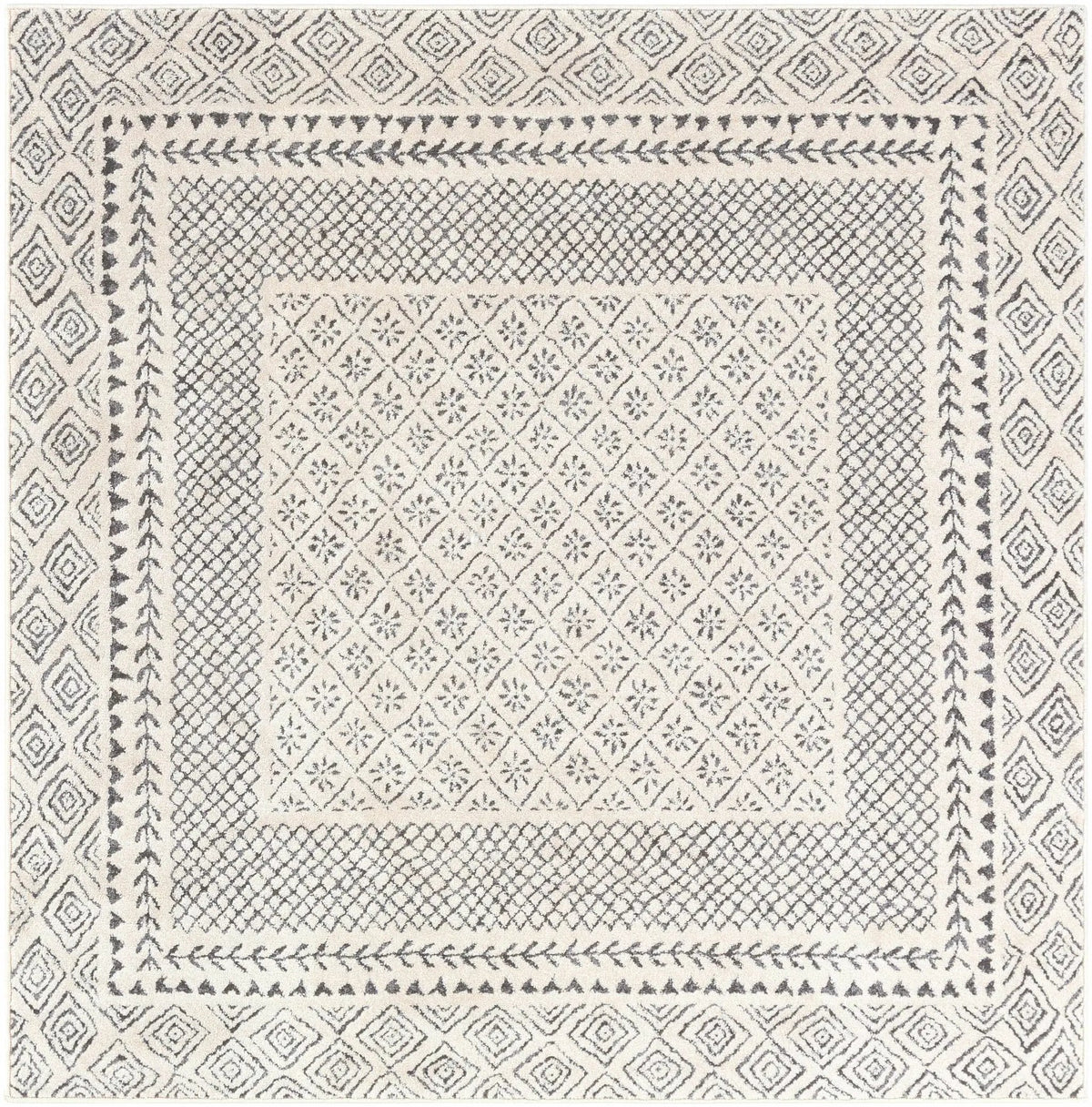 Burdette Soft Neutral Rug by Hauteloom