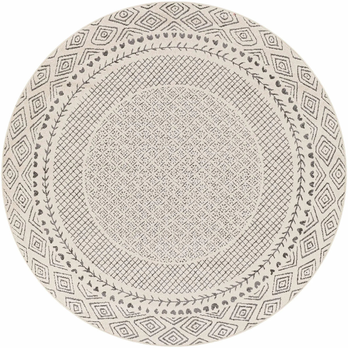 Burdette Soft Neutral Rug by Hauteloom