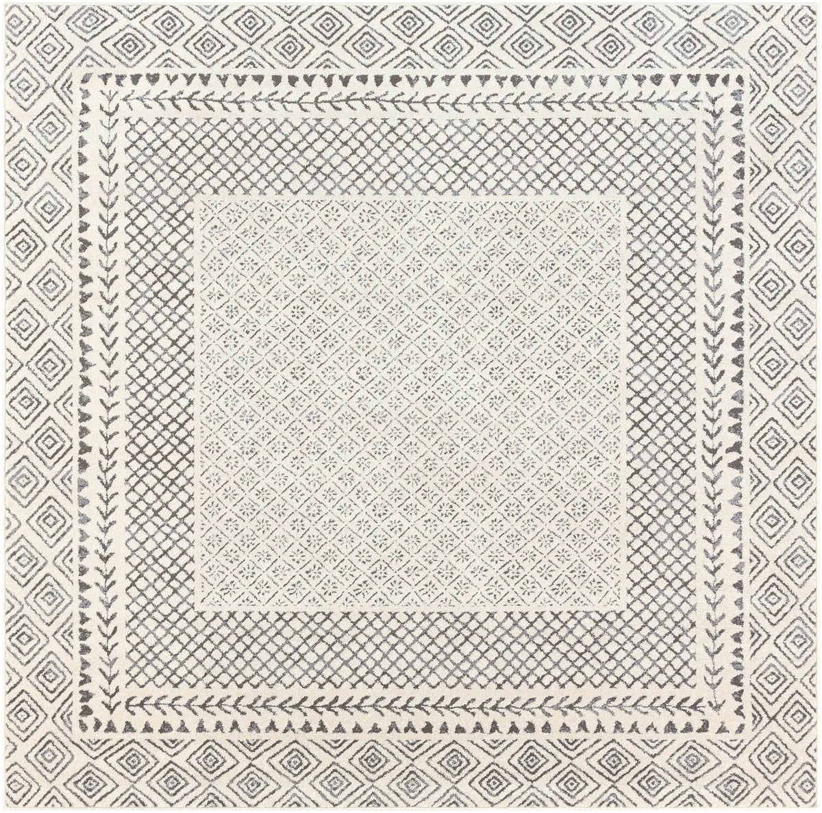 Burdette Soft Neutral Rug by Hauteloom