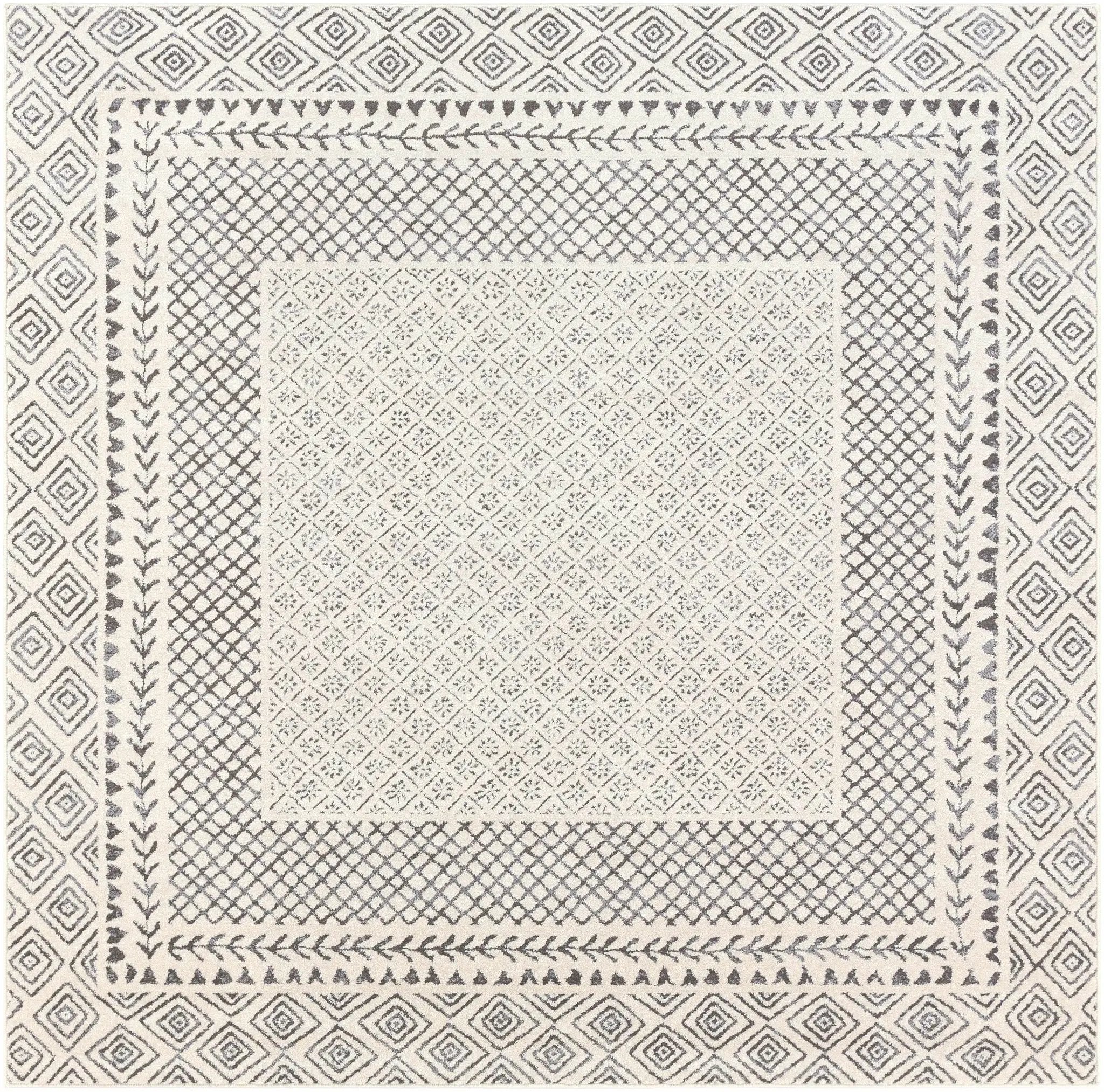Burdette Soft Neutral Rug by Hauteloom