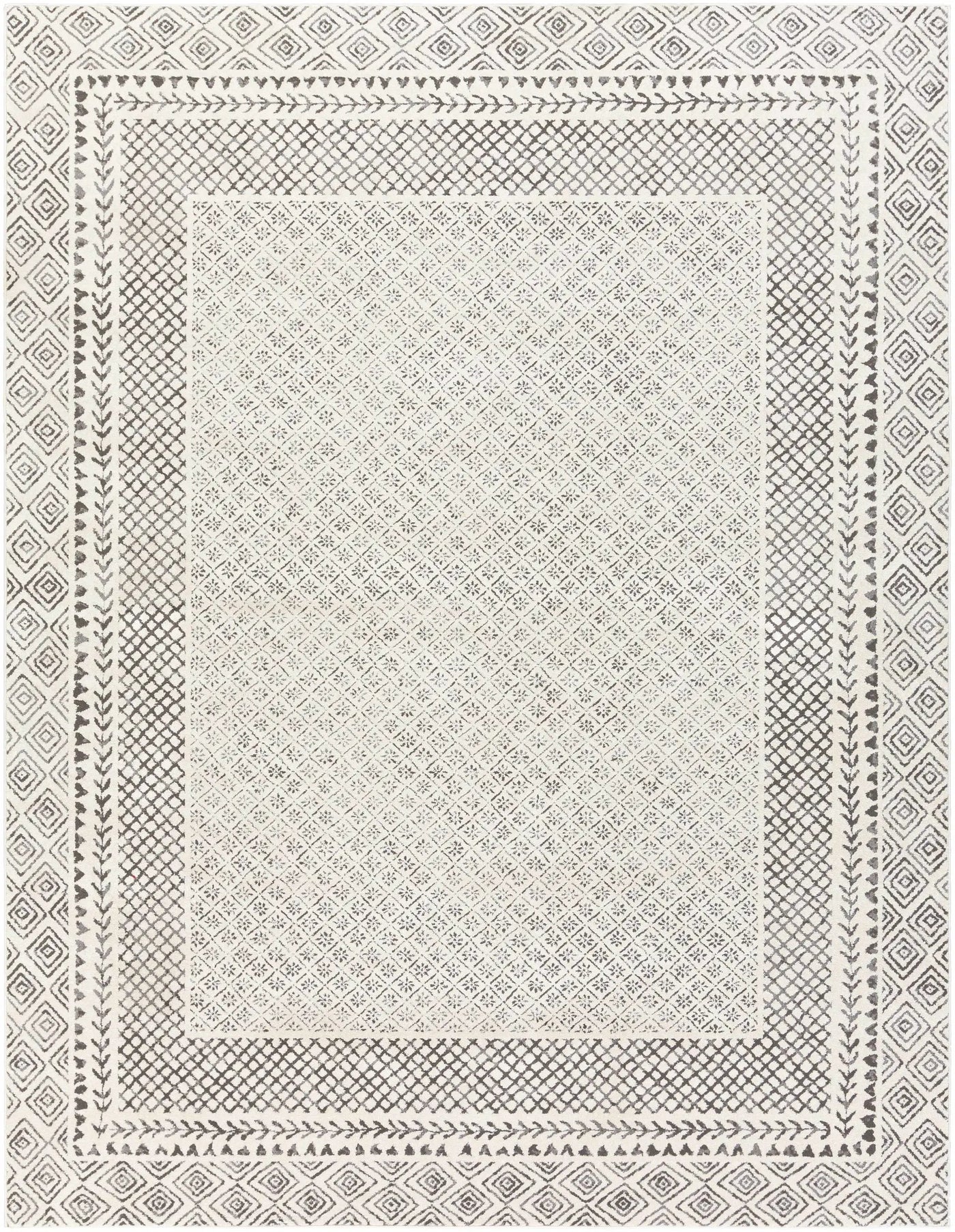 Burdette Soft Neutral Rug by Hauteloom