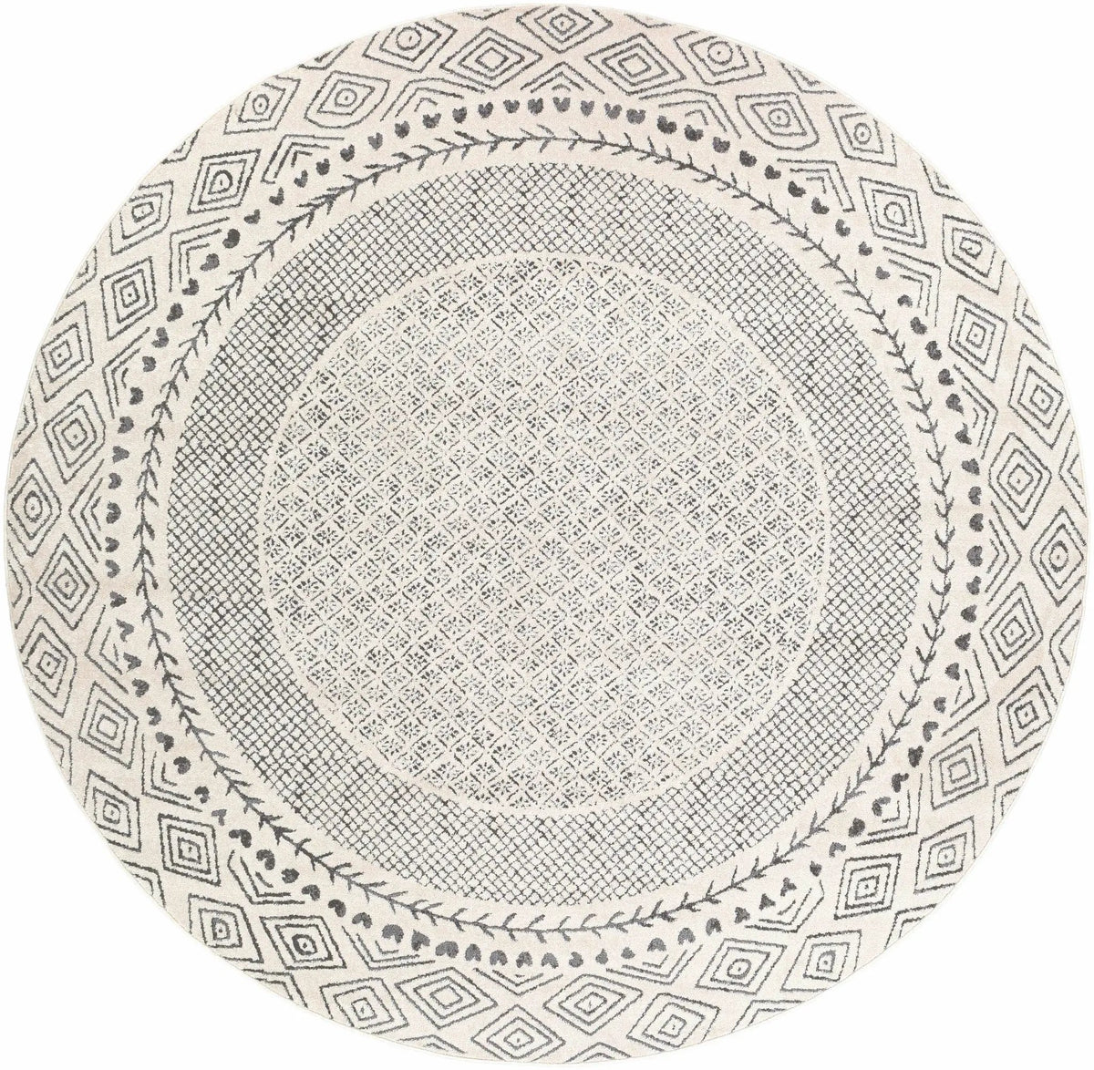 Burdette Soft Neutral Rug by Hauteloom
