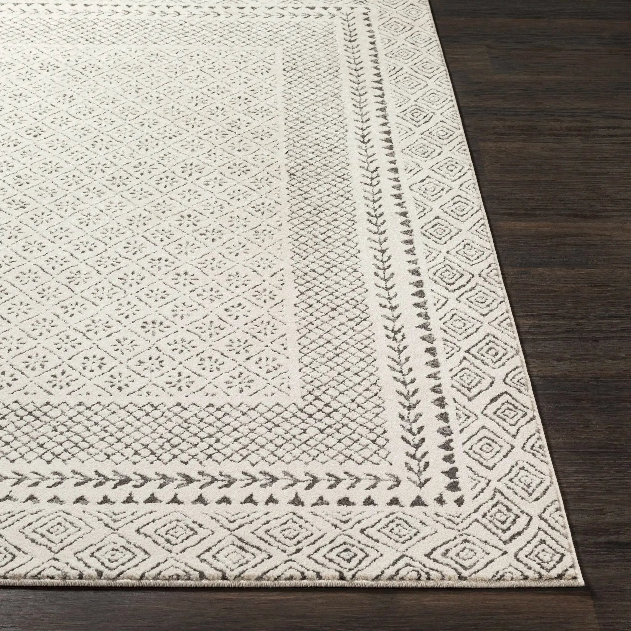 Burdette Soft Neutral Rug by Hauteloom