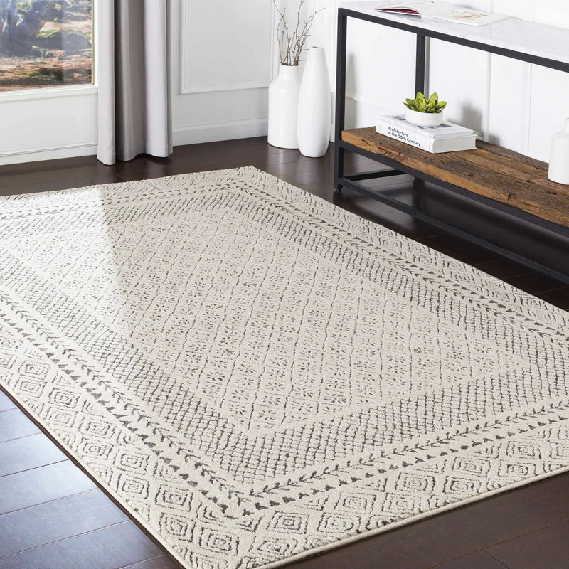 Burdette Soft Neutral Rug by Hauteloom