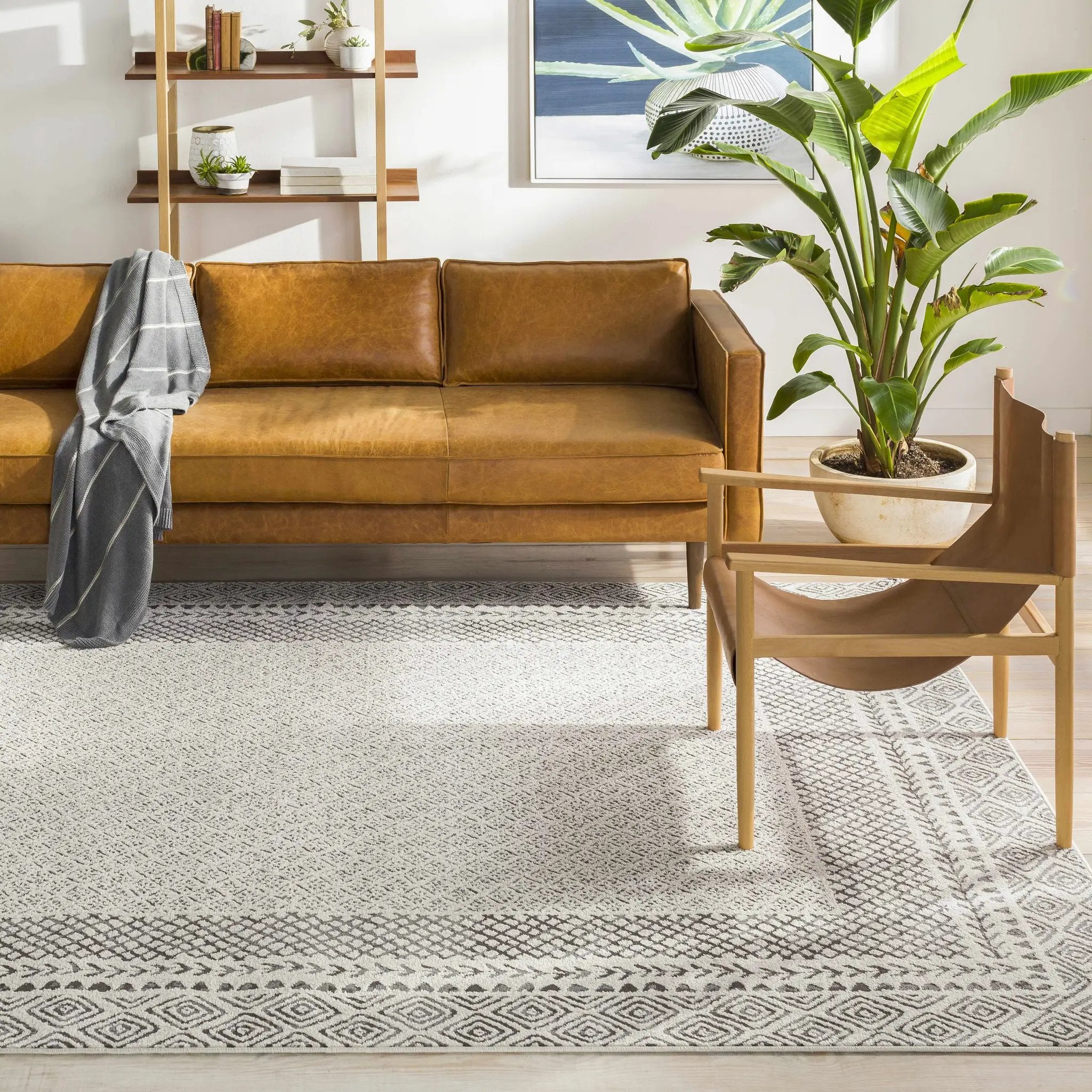 Burdette Soft Neutral Rug by Hauteloom