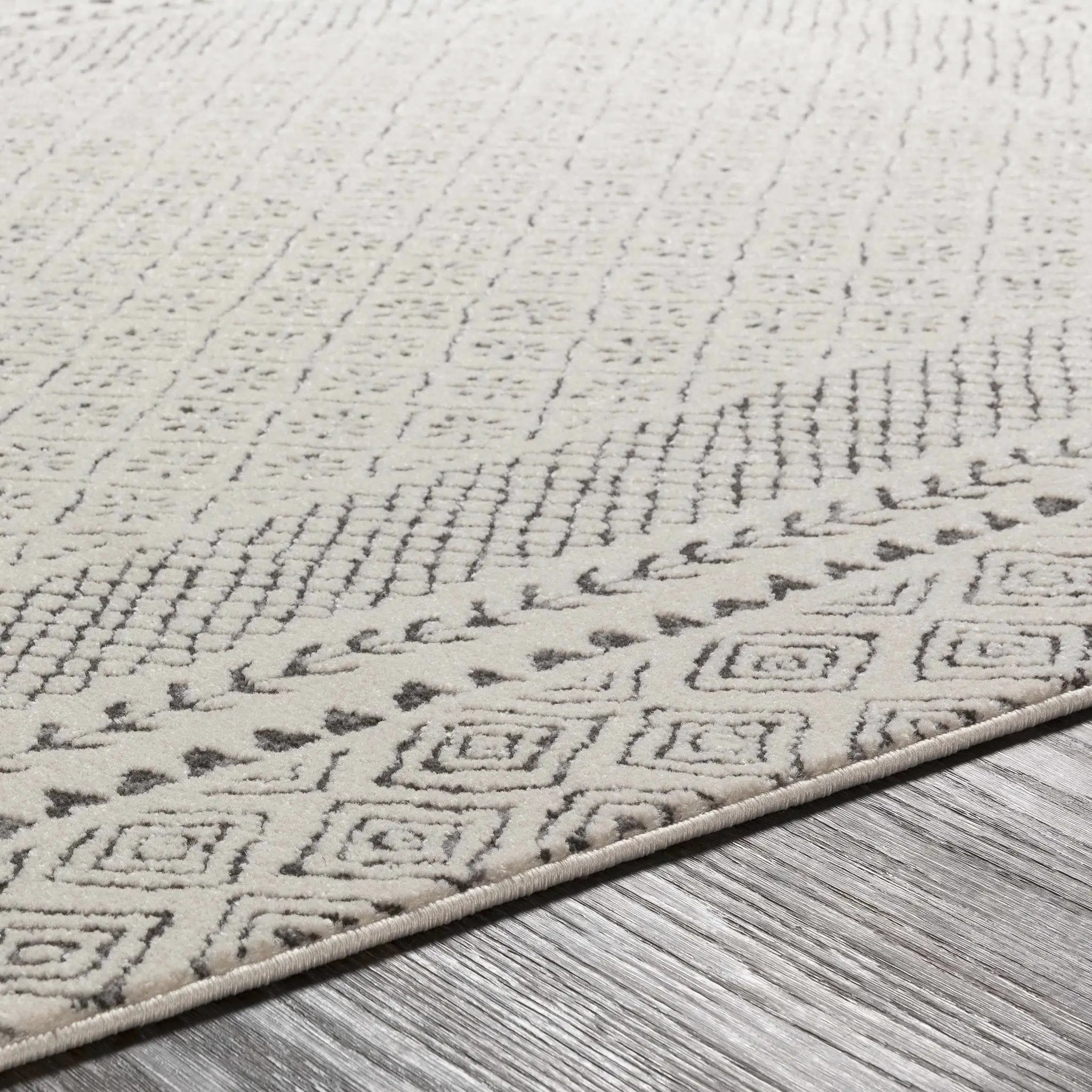 Burdette Soft Neutral Rug by Hauteloom