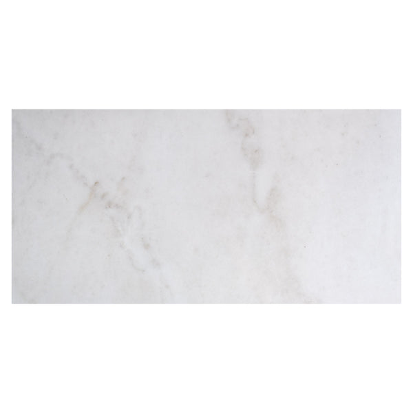 Bianco Crystal Polished Marble Look Porcelain Tiles 12x24