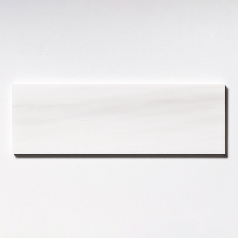 Bianco Dolomiti Honed Subway Marble Tiles 4x12 Marble Honed 4x12 Tiles