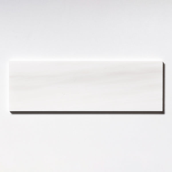 Bianco Dolomiti Honed Subway Marble Tiles 4x12