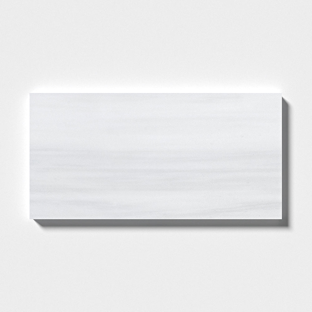 Bianco Dolomiti Honed Marble Tiles 6x12 Marble Honed 6x12 Tiles