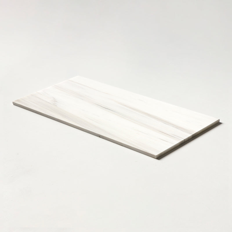 Bianco Dolomiti Polished Marble Tiles 12x24 Marble Polished 12x24 Tiles — 2