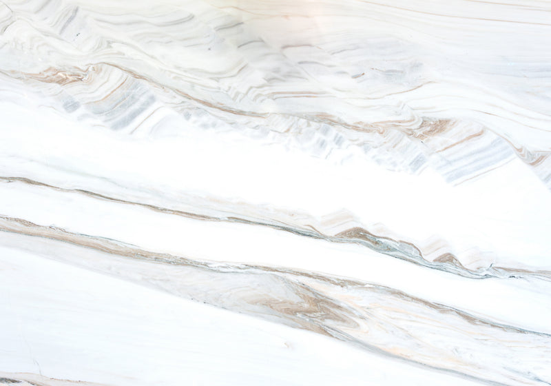 Bianco Lasa Vena Oro Polished Marble Slab Random