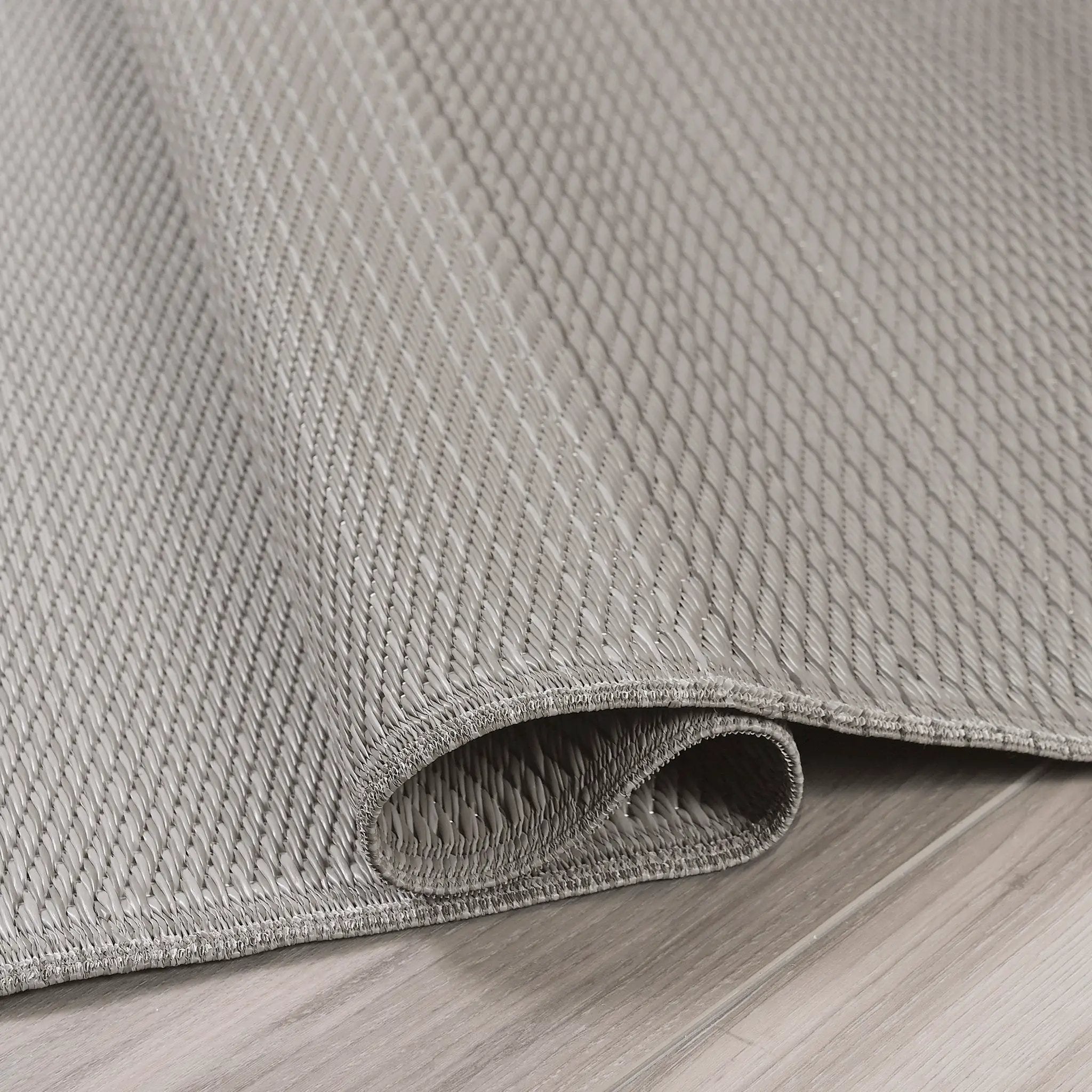 Big Sur - Ash Outdoor Rug for Patio by Fab Habitat
