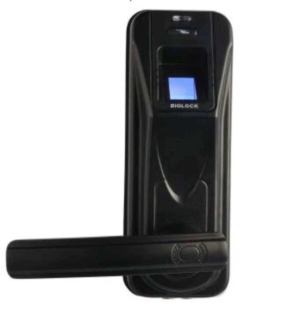 BIOLOCK 333 Biometric Fingerprint Entry Lever Door Lock by Outdoor Solar Outlet