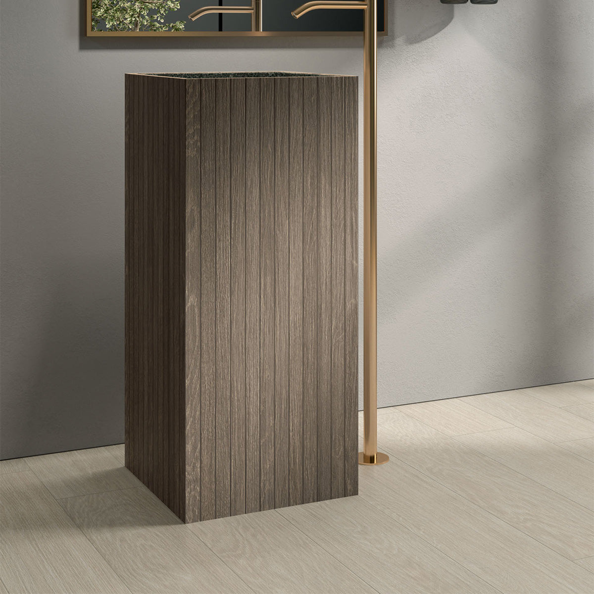 Rami Rectified Field Wood Look Porcelain Tiles 8x40 Porcelain Rectified 8x48 Tiles — 3